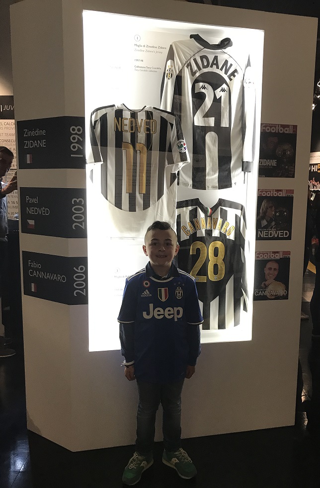Juventus. Per il piccolo Carmelo un sogno che si realizza