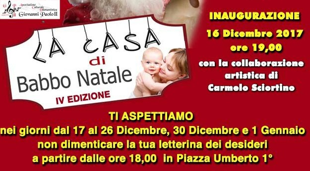 Aragona. La casa di Babbo Natale IV edizione