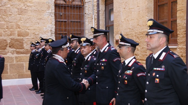 Il Comandante Interregionale Carabinieri ieri in visita al Comando Provinciale di Agrigento