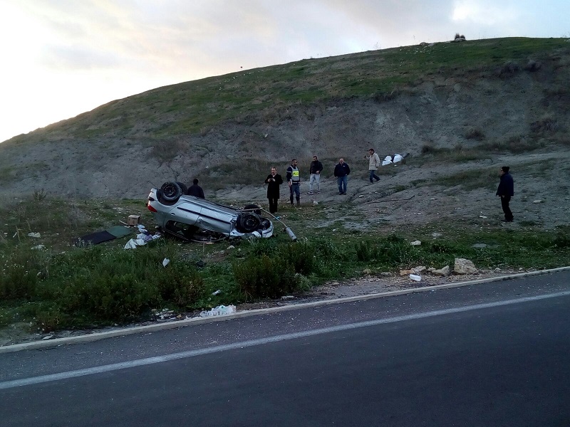 Incidente stradale mortale sulla statale 640, al bivio per Aragona