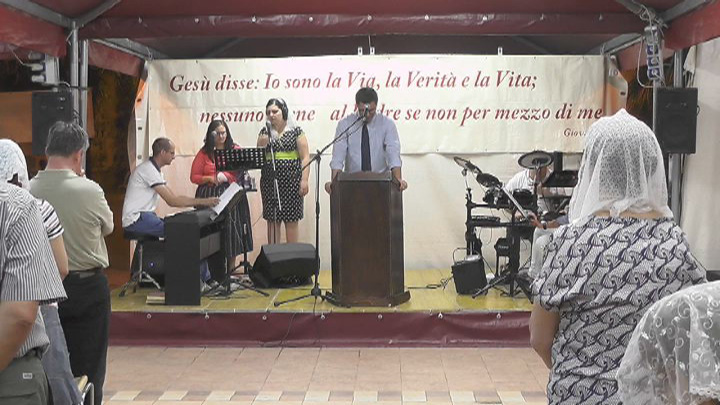 Oggi l'ultima serata della tenda evangelica ADI a Favara. Prossima tappa Raffadali