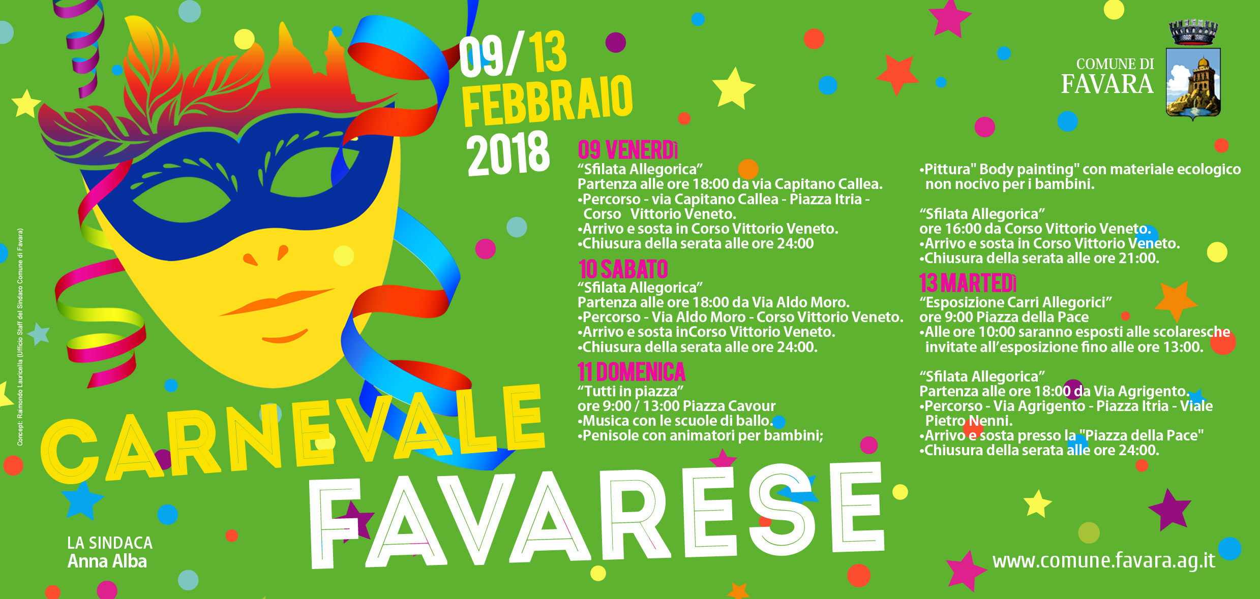 Carnevale 2018 a Favara. Sabato scorso le premiazioni e i riconoscimenti