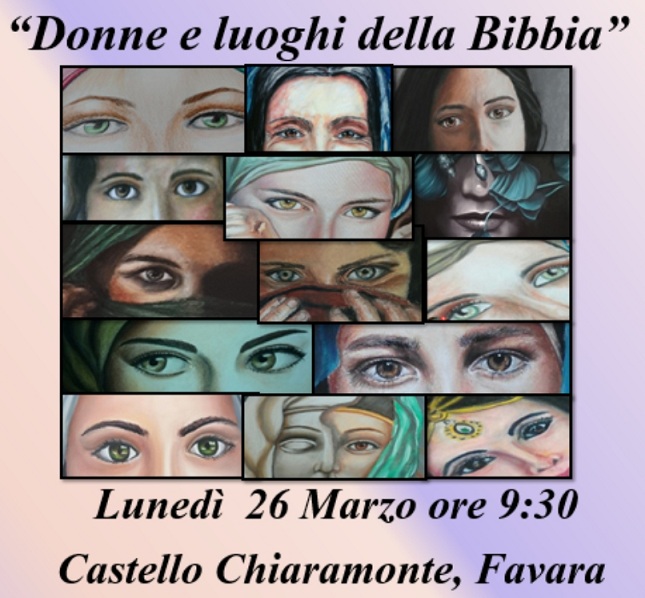 Favara, lunedì si inaugura la collettiva di pittura ''Donne e luoghi della Bibbia''