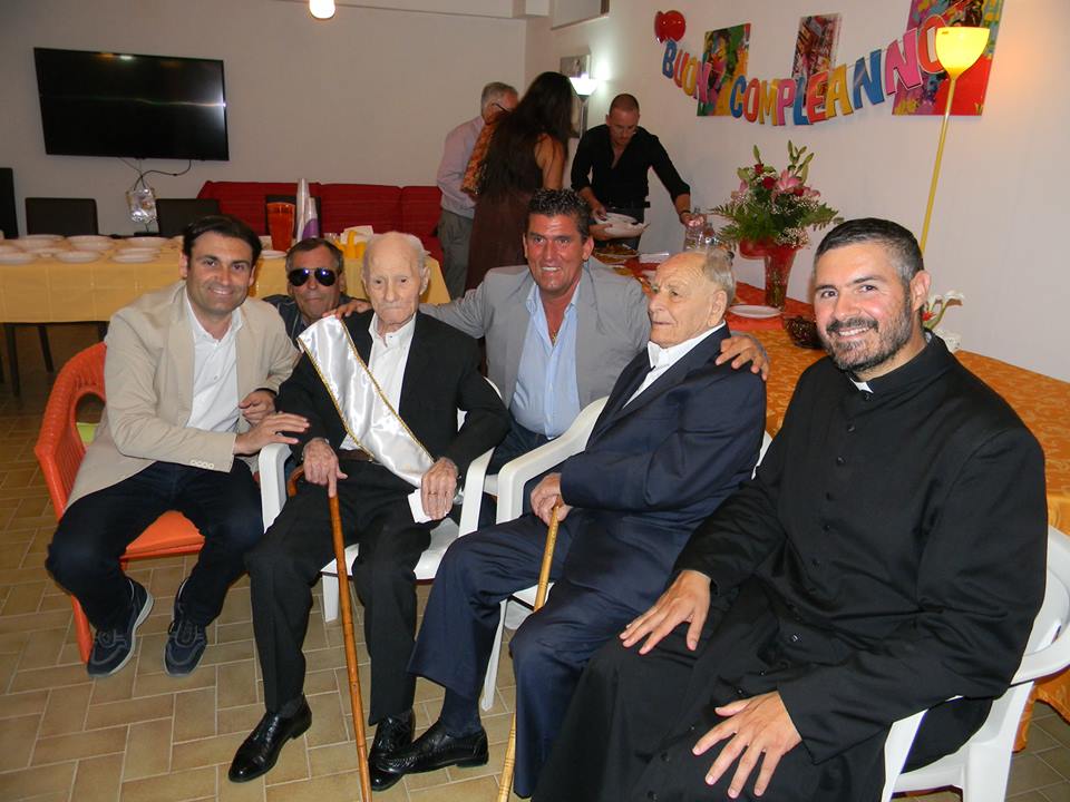 Realmonte festeggia i 101 anni di Carmelo Fiorentino
