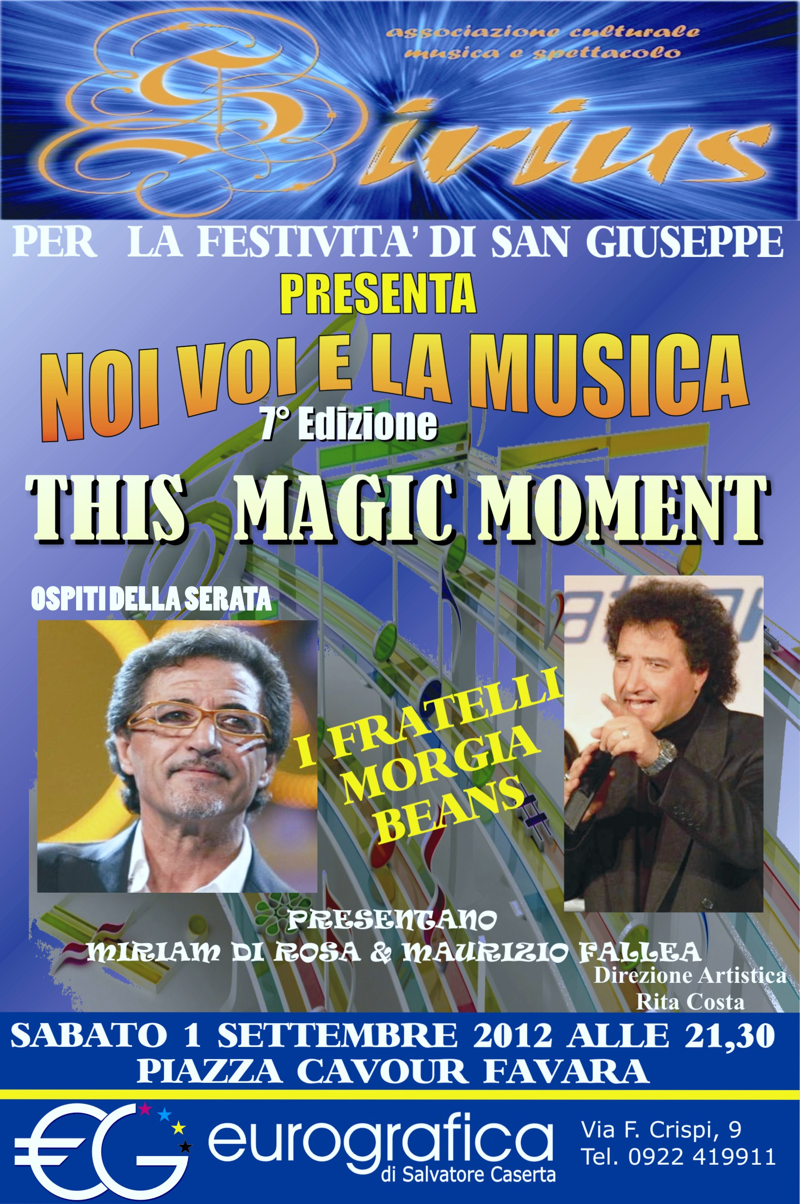 ''This Magic Moment'' lo spettacolo della scuola di canto Sirius e dei Beans sabato scorso a Favara