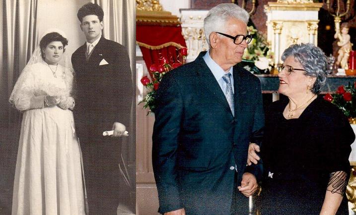 Favara, oggi compiono 60 anni di matrimonio i coniugi Giuseppe Manganella e Giovanna Vetro