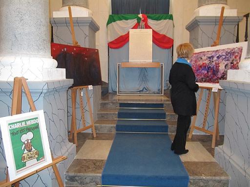 Alla Scala Reale del Palazzo della Provincia di Agrigento la mostra dedicata al settimanale francese Charlie Hebdo