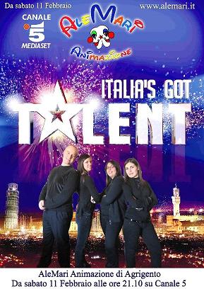 Favara protagonista in positivo su Canale 5 al programma Italia's Got Talent