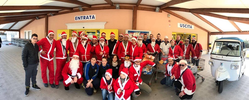 Favara. Ritorna il ''Babbo Natale in Vespa'', l'8 dicembre raccolta alimentare per i bisognosi