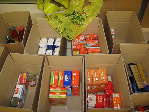Banco alimentare a Porto Empedocle