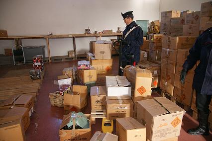 I Carabinieri del NOR di Agrigento scoprono materiale esplodente. Scattate due denunce
