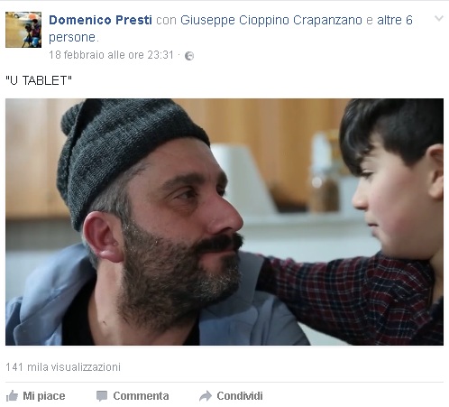 ''U tablet'', il nuovo corto della Cioppy Group Events