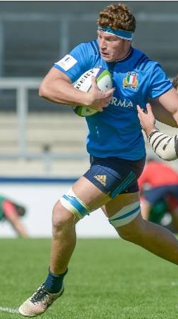 Alla nazionale maggiore di rugby arriva il favarese Giovanni Licata