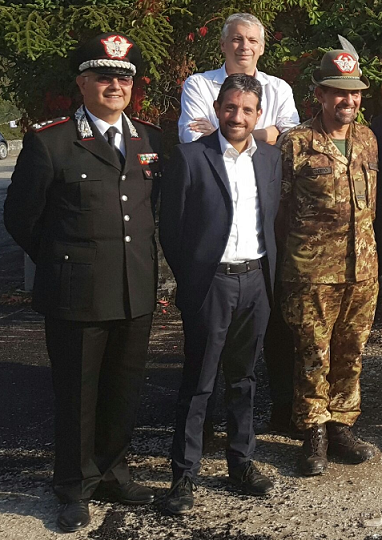 Carceri, Moscatt (Pd) in sopralluogo al ''Petrusa'' di Agrigento