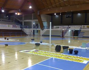 Palazzetto dello Sport di Favara. Grazie all'intervento del privato la struttura dopo 2 anni riapre