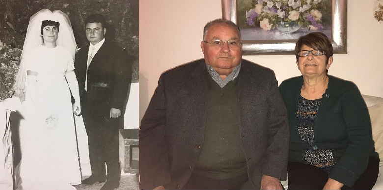 Un'altra coppia favarese festeggia 50 anni di matrimonio. Si tratta dei coniugi Patti
