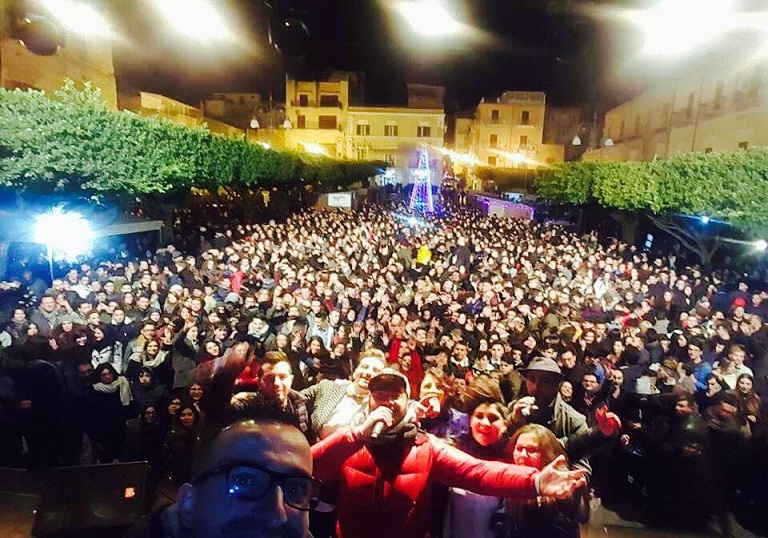 Favara da record. Piazza Cavour meta dei siciliani per festeggiare il nuovo anno