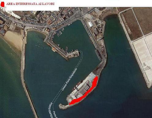 Porto Empedocle, iniziano i lavori al Porto