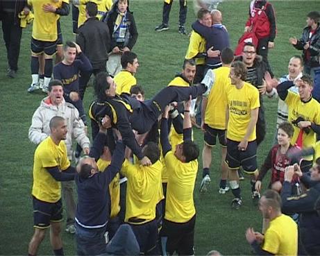 E' arrivata la tanto attesa ECCELLENZA per il Pro Favara. Vittoria contro lo Sciacca ed e' festa.