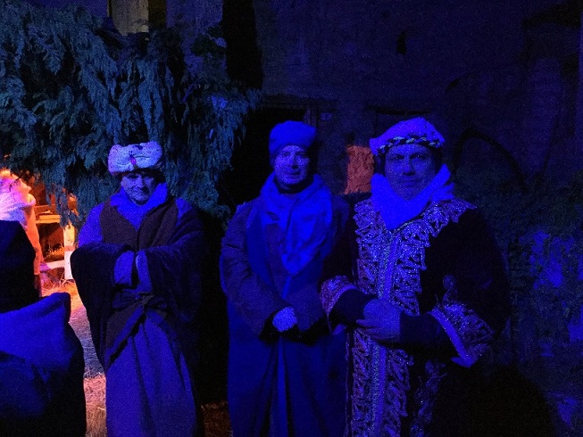 Arrivati i Magi al ''Presepe Vivente di Montaperto''