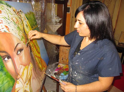 Aragona, domani si inaugura la personale di pittura dell'artista favarese Amelia Russello