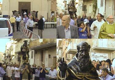 Festa di San Calogero ad Agrigento. Ci si prepara ai festeggiamenti