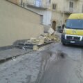 Incidente stradale 05-11-2016. Auto contro muretto di Via Sant'Angelo