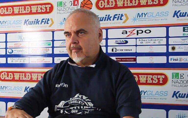 Franco Ciani coach Fortitudo Moncada Agrigento