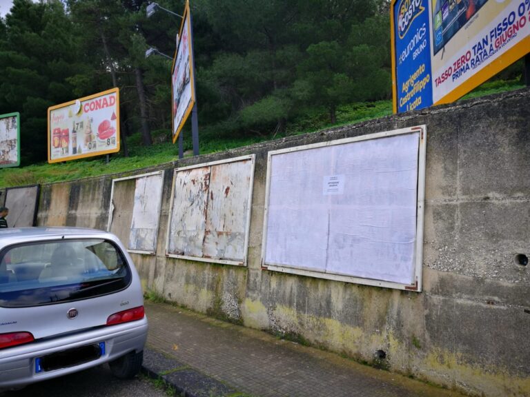 Impianti cartelloni pubblicitari non conformi agrigento