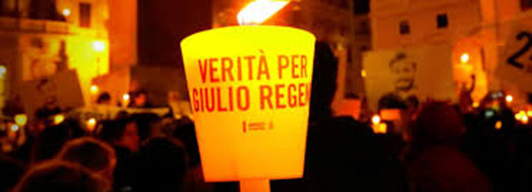 Verità per Giulio Regeni