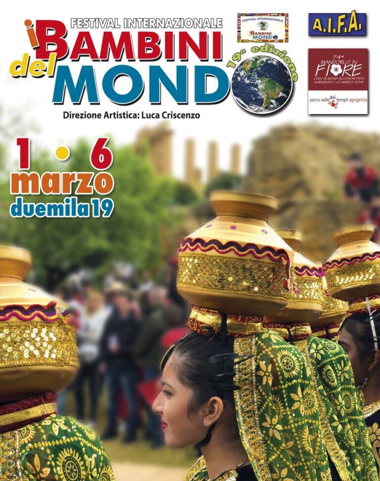19° Festival I Bambini del Mondo copertina