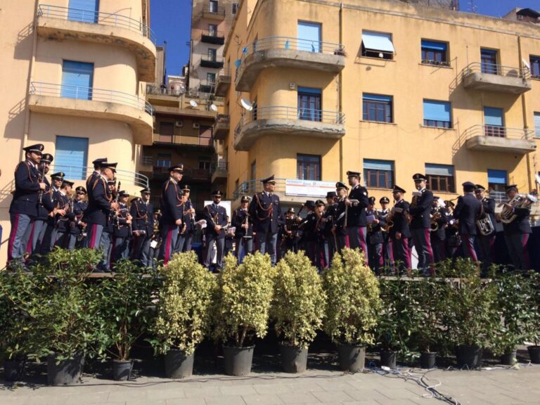 Banda della Polizia di Stato ad Agrigento