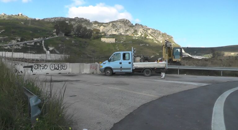al via lavori viadotto petrusa ponte petrusa febbraio 2019
