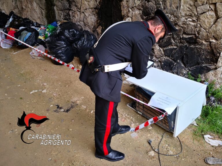 discarica abusiva carabinieri