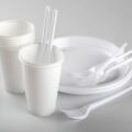 bicchieri piatti posate di plastica