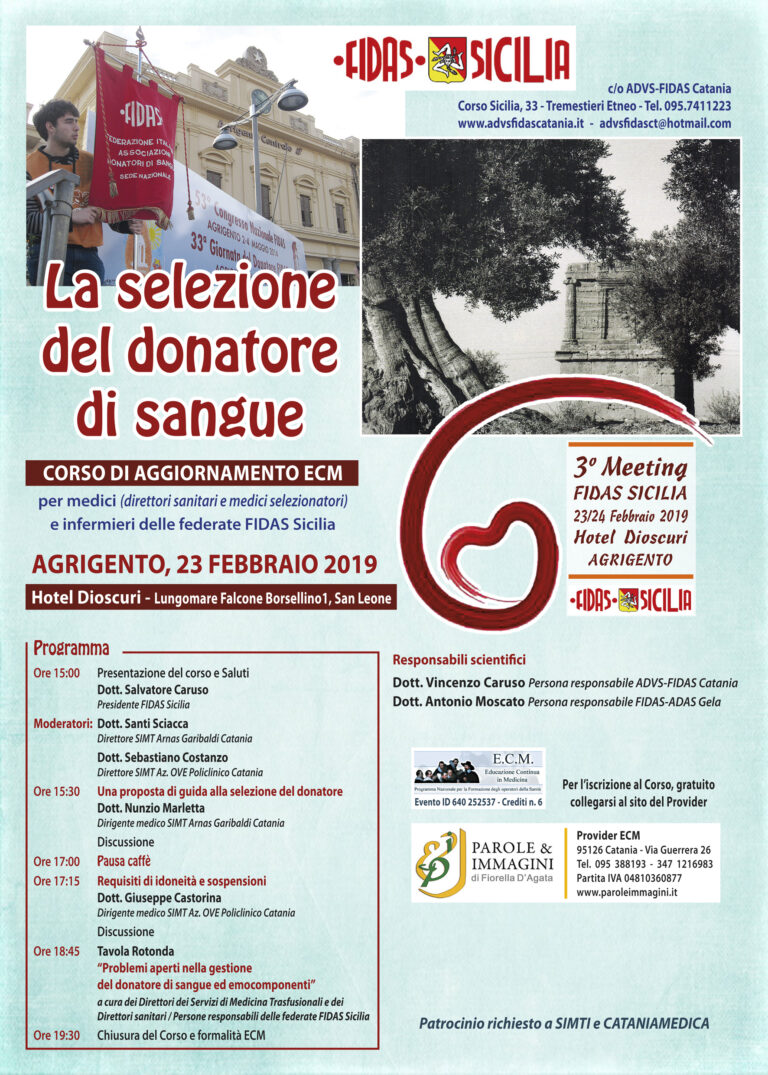 terzo meeting FIDAS Sicilia Agrigento