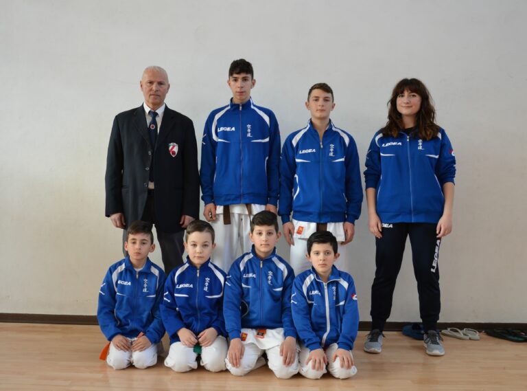 Fudoshin Karate di Favara squadra Coppa Sicilia Ispica marzo 2019