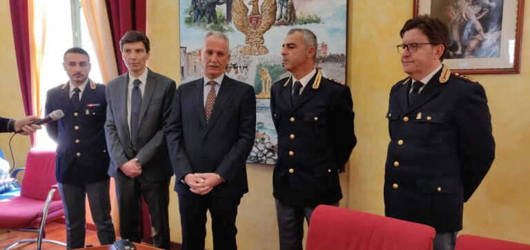 Saluto commiato Auriemma Questura di Agrigento 2