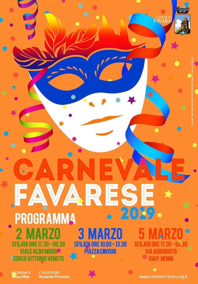 carnevale di favara 2019 programma