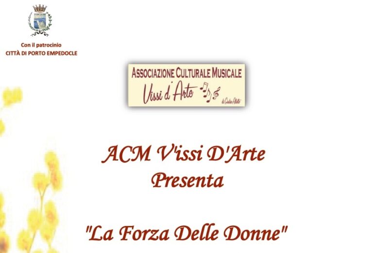festa della donna vissi d arte