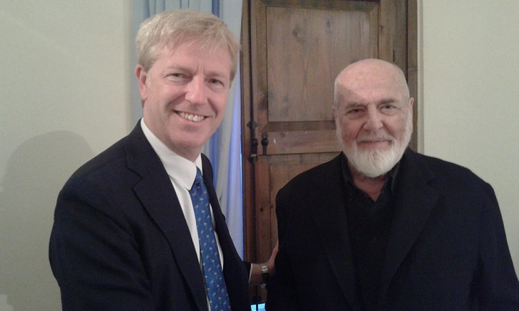 Michelangelo Pistoletto e calogero firetto
