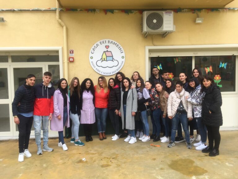 5A del Liceo King in Alternanza presso Casa dei Bamini