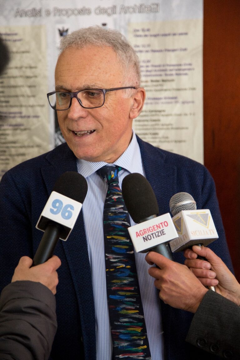 Rino La Mendola capo Genio Civile di Agrigento