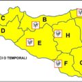 allerta meteo gialla in Sicilia