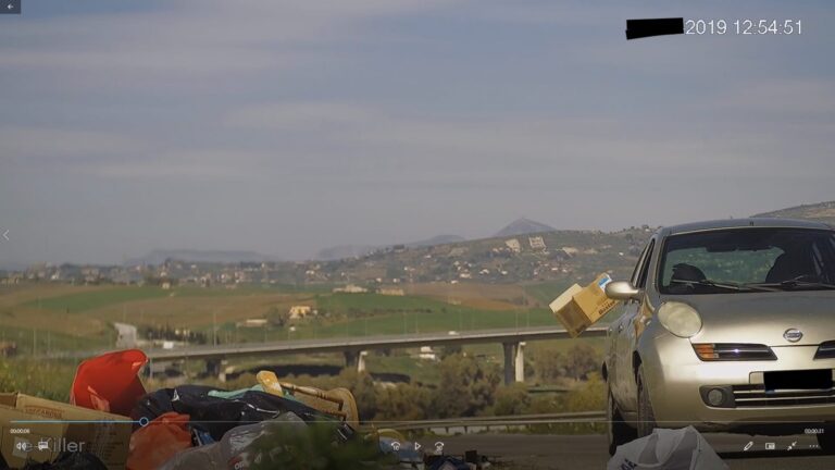 Abbandono rifiuti piazzola di sosta sp3 - 3