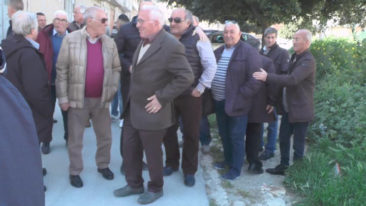 Alcuni abitanti di Favara Ovest