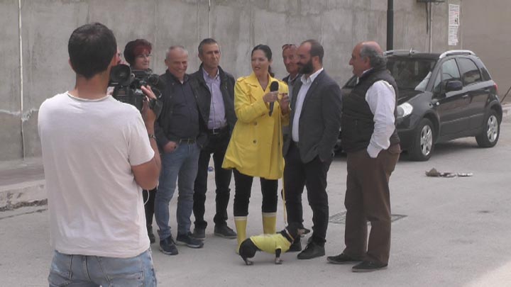 Striscia la Notizia a Favara Ovest