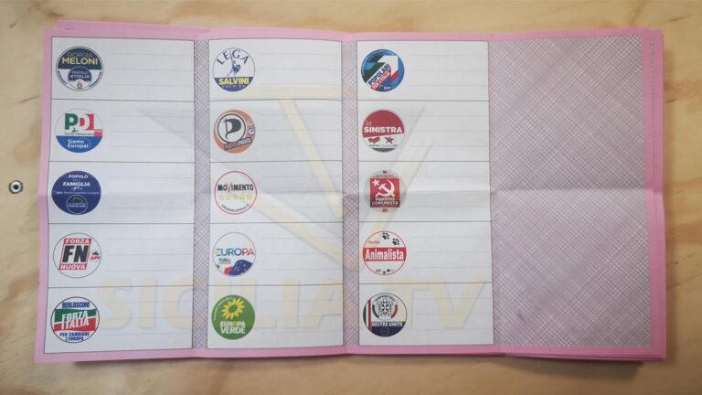 scheda elettorale Elezione Europee 26 maggio 2019