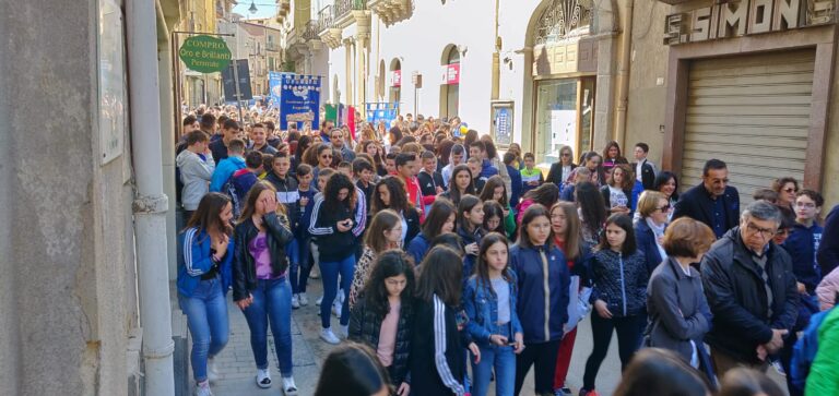 scuole festa della legalità 2019 marcia