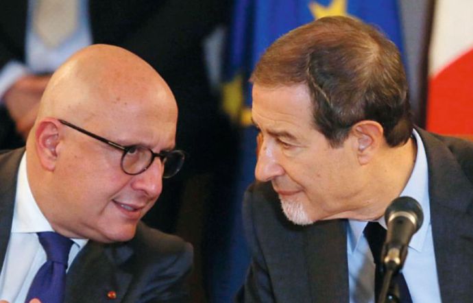 Gaetano Armao e Nello Musumeci